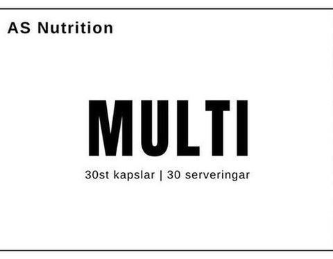 AS Nutrition - MULTI